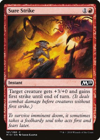 Sure Strike [Core Set 2019] | Fandemonia Ltd