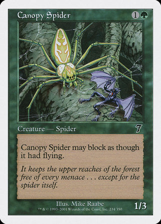 Canopy Spider [Seventh Edition] | Fandemonia Ltd