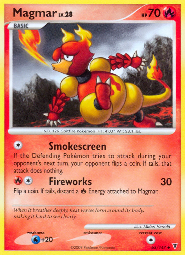 Magmar (65/147) [Platinum: Supreme Victors] | Fandemonia Ltd