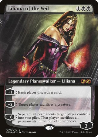 Liliana of the Veil [Ultimate Box Topper] | Fandemonia Ltd