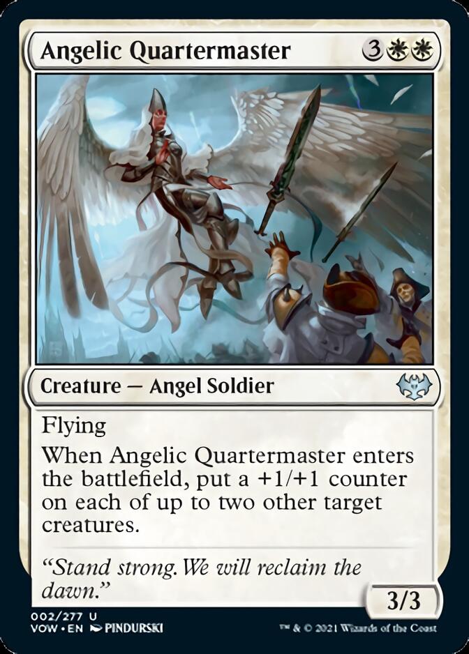 Angelic Quartermaster [Innistrad: Crimson Vow] | Fandemonia Ltd