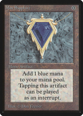 Mox Sapphire [Limited Edition Beta] | Fandemonia Ltd