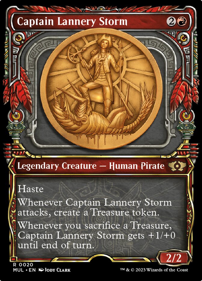 Captain Lannery Storm [Multiverse Legends] | Fandemonia Ltd