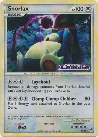 Snorlax (33/95) (Prerelease Promo) [Nintendo: Black Star Promos] | Fandemonia Ltd