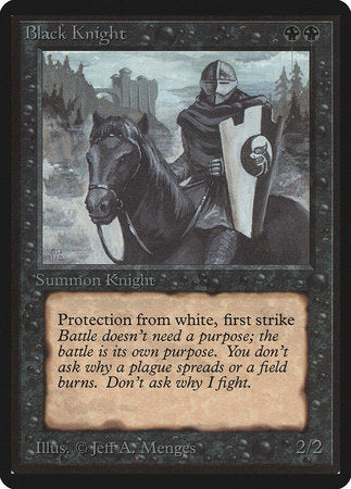 Black Knight [Limited Edition Beta] | Fandemonia Ltd