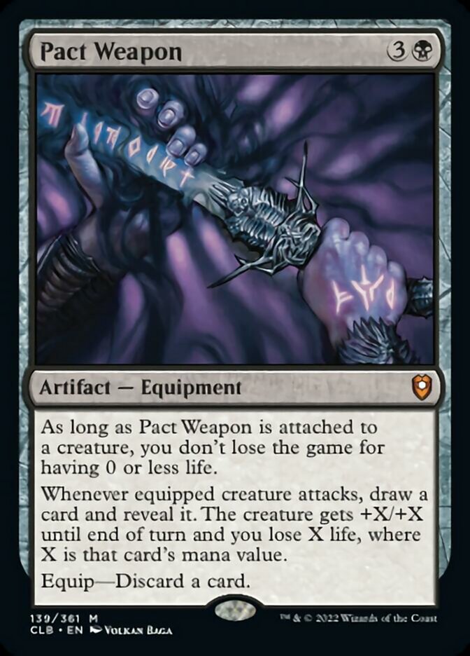 Pact Weapon [Commander Legends: Battle for Baldur's Gate] | Fandemonia Ltd