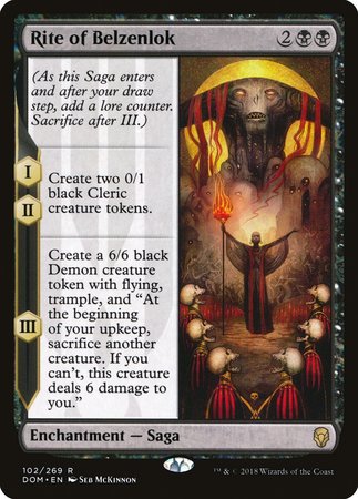 Rite of Belzenlok [Dominaria] | Fandemonia Ltd