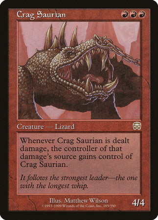 Crag Saurian [Mercadian Masques] | Fandemonia Ltd