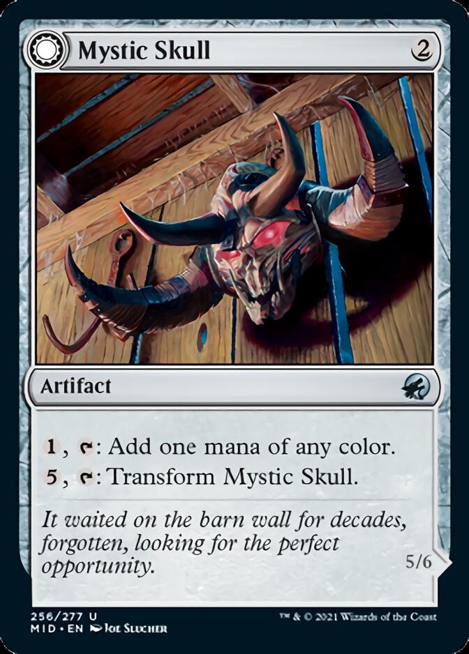 Mystic Skull // Mystic Monstrosity [Innistrad: Midnight Hunt] | Fandemonia Ltd