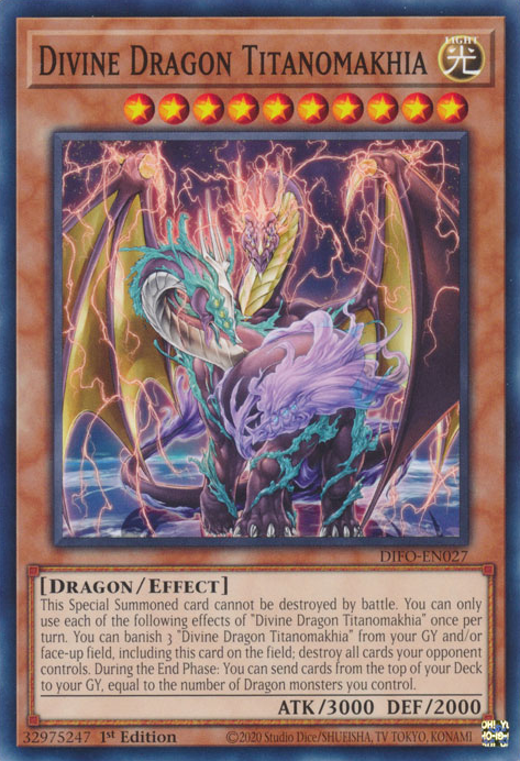 Divine Dragon Titanomakhia [DIFO-EN027] Common | Fandemonia Ltd