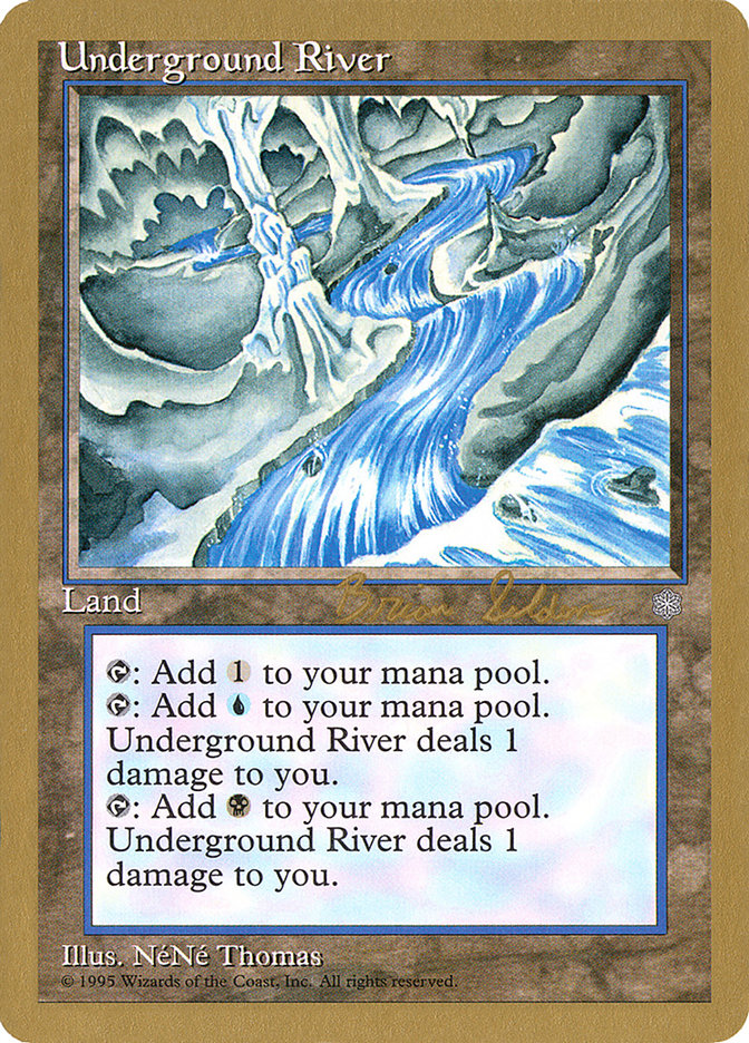 Underground River (Brian Selden) [World Championship Decks 1998] | Fandemonia Ltd