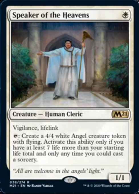 Speaker of the Heavens [Core Set 2021] | Fandemonia Ltd