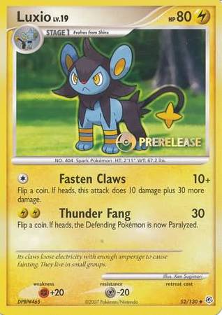 Luxio (52/130) (Prerelease Promo) [Nintendo: Black Star Promos] | Fandemonia Ltd