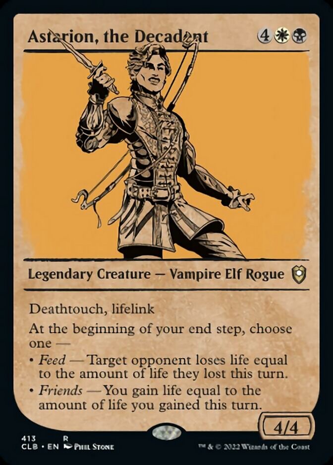 Astarion, the Decadent (Showcase) [Commander Legends: Battle for Baldur's Gate] | Fandemonia Ltd