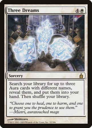 Three Dreams [Ravnica: City of Guilds] | Fandemonia Ltd