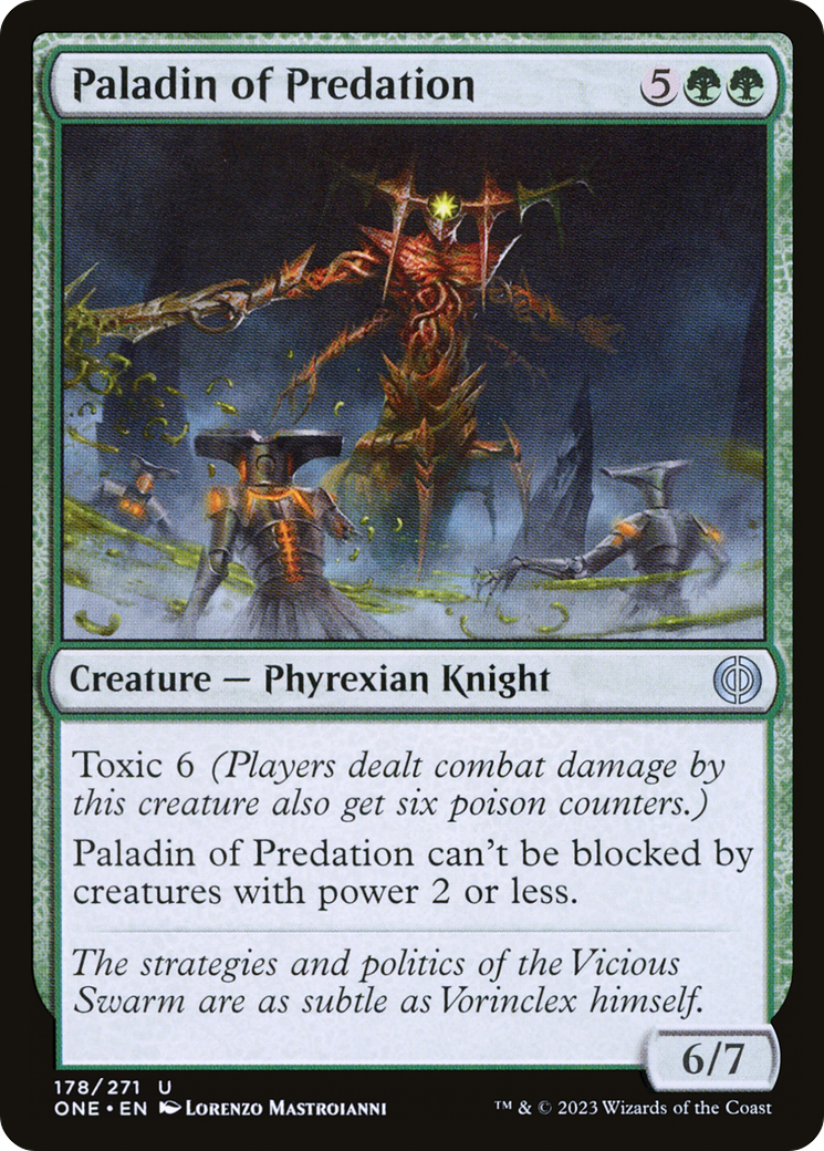 Paladin of Predation [Phyrexia: All Will Be One] | Fandemonia Ltd