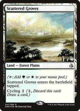 Scattered Groves [Amonkhet Promos] | Fandemonia Ltd