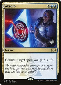 Absorb [Promo Pack: Throne of Eldraine] | Fandemonia Ltd