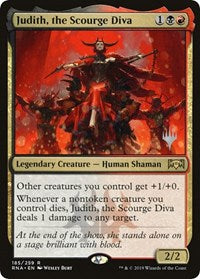 Judith, the Scourge Diva [Promo Pack: Throne of Eldraine] | Fandemonia Ltd