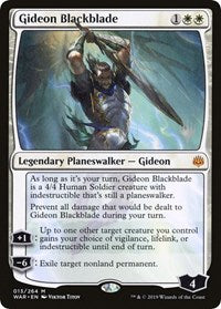 Gideon Blackblade [Promo Pack: Throne of Eldraine] | Fandemonia Ltd