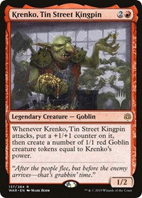Krenko, Tin Street Kingpin [Promo Pack: Throne of Eldraine] | Fandemonia Ltd