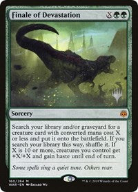 Finale of Devastation [Promo Pack: Throne of Eldraine] | Fandemonia Ltd