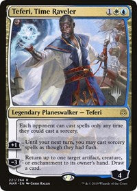 Teferi, Time Raveler [Promo Pack: Throne of Eldraine] | Fandemonia Ltd