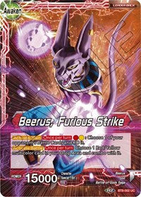 Beerus // Beerus, Furious Strike [BT8-002] | Fandemonia Ltd