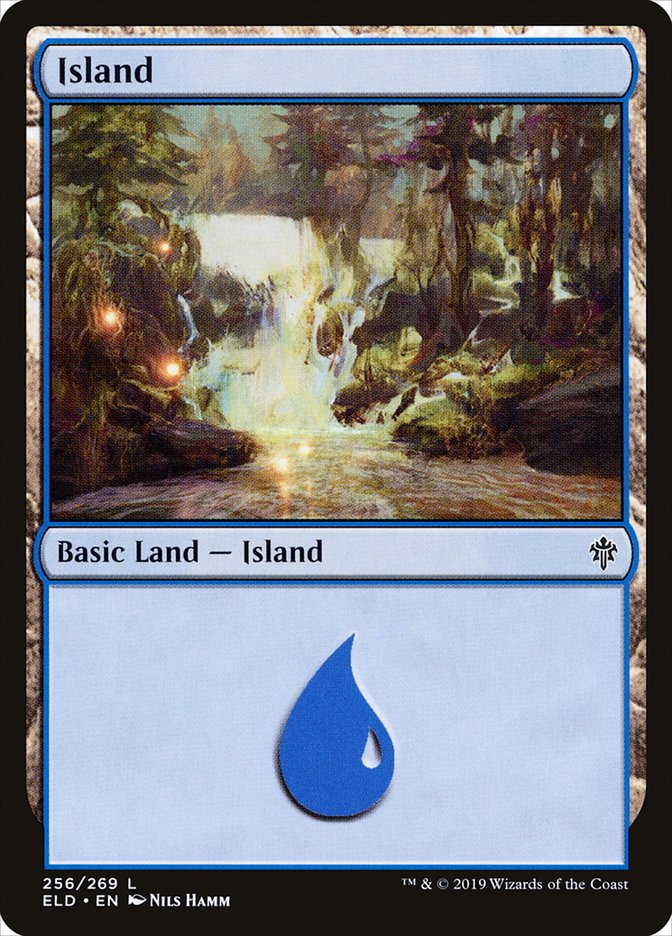 Island (256) [Throne of Eldraine] | Fandemonia Ltd