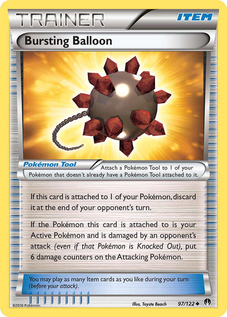 Bursting Balloon (97/122) [XY: BREAKpoint] | Fandemonia Ltd