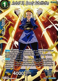 Android 18, Speedy Substitution [BT8-033] | Fandemonia Ltd