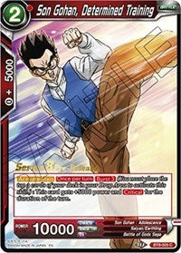 Son Gohan, Determined Training (Malicious Machinations) [BT8-005_PR] | Fandemonia Ltd