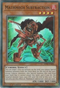 Mathmech Subtraction [MYFI-EN004] Super Rare | Fandemonia Ltd
