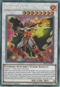 Geomathmech Magma [MYFI-EN007] Secret Rare | Fandemonia Ltd