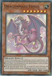 Dragonmaid Ernus [MYFI-EN015] Super Rare | Fandemonia Ltd