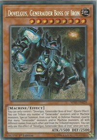Dovelgus, Generaider Boss of Iron [MYFI-EN029] Secret Rare | Fandemonia Ltd