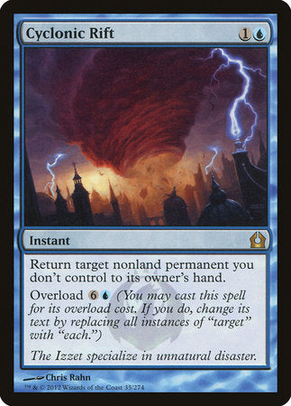 Cyclonic Rift [Return to Ravnica] | Fandemonia Ltd