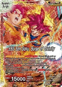 Super Saiyan Son Goku // SSG Son Goku, Surge of Divinity [EX09-03] | Fandemonia Ltd