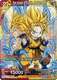 Son Goten & Trunks, Back to Back [EX09-05] | Fandemonia Ltd