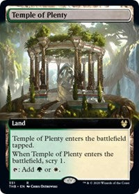 Temple of Plenty (Extended Art) [Theros Beyond Death] | Fandemonia Ltd