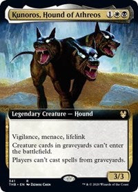 Kunoros, Hound of Athreos (Extended Art) [Theros Beyond Death] | Fandemonia Ltd