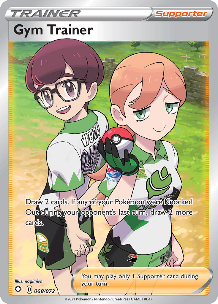 Gym Trainer (068/072) [Sword & Shield: Shining Fates] | Fandemonia Ltd
