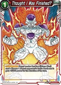 Thought I Was Finished? [BT9-019] | Fandemonia Ltd