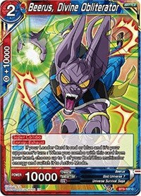 Beerus, Divine Obliterator [BT9-107] | Fandemonia Ltd