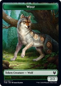 Wolf Token [Theros Beyond Death] | Fandemonia Ltd