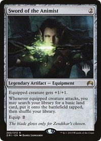 Sword of the Animist [Promo Pack: Theros Beyond Death] | Fandemonia Ltd