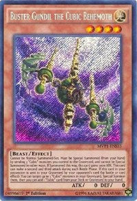 Buster Gundil the Cubic Behemoth [MVP1-ENS35] Secret Rare | Fandemonia Ltd