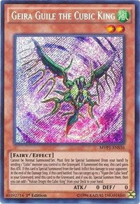 Geira Guile the Cubic King [MVP1-ENS36] Secret Rare | Fandemonia Ltd