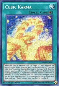 Cubic Karma [MVP1-ENS41] Secret Rare | Fandemonia Ltd