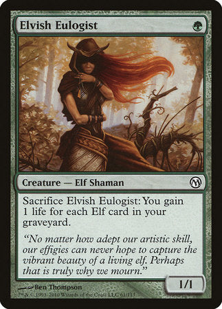 Elvish Eulogist [Duels of the Planeswalkers] | Fandemonia Ltd